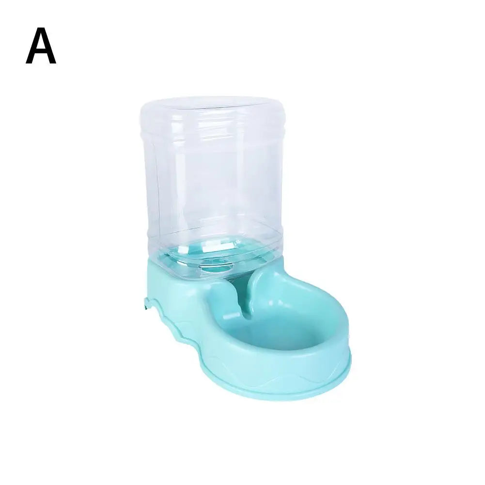 3.8L Automatic Pet Feeder Water Fountain Drink Bowl Large