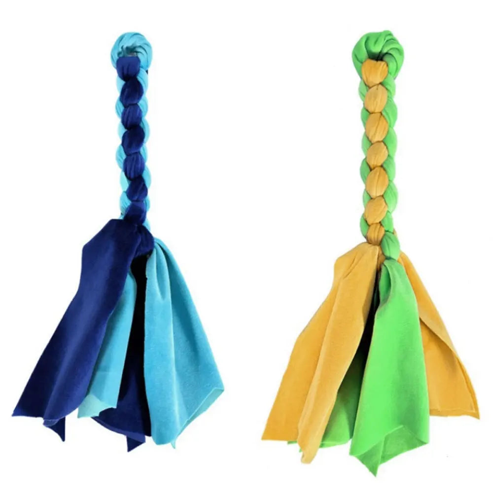 Dogs Flirt Lure Pole Stick Toys Pet Interactive