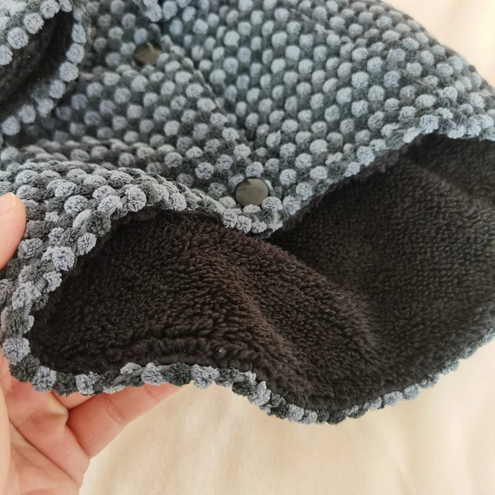 Warm Fleece Jacket for Sphynx Cat Hairless Cat Clothes