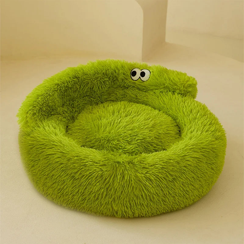 Super Cat Bed Warm Sleeping Cat Nest Soft Long Plush Best Pet