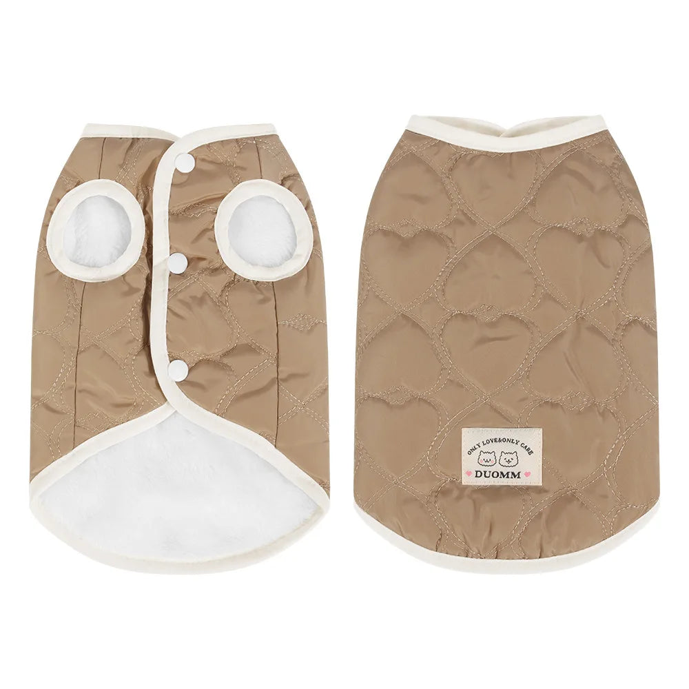 Macaron Color Cat Sweater, Warm Kitten Clothing Vest