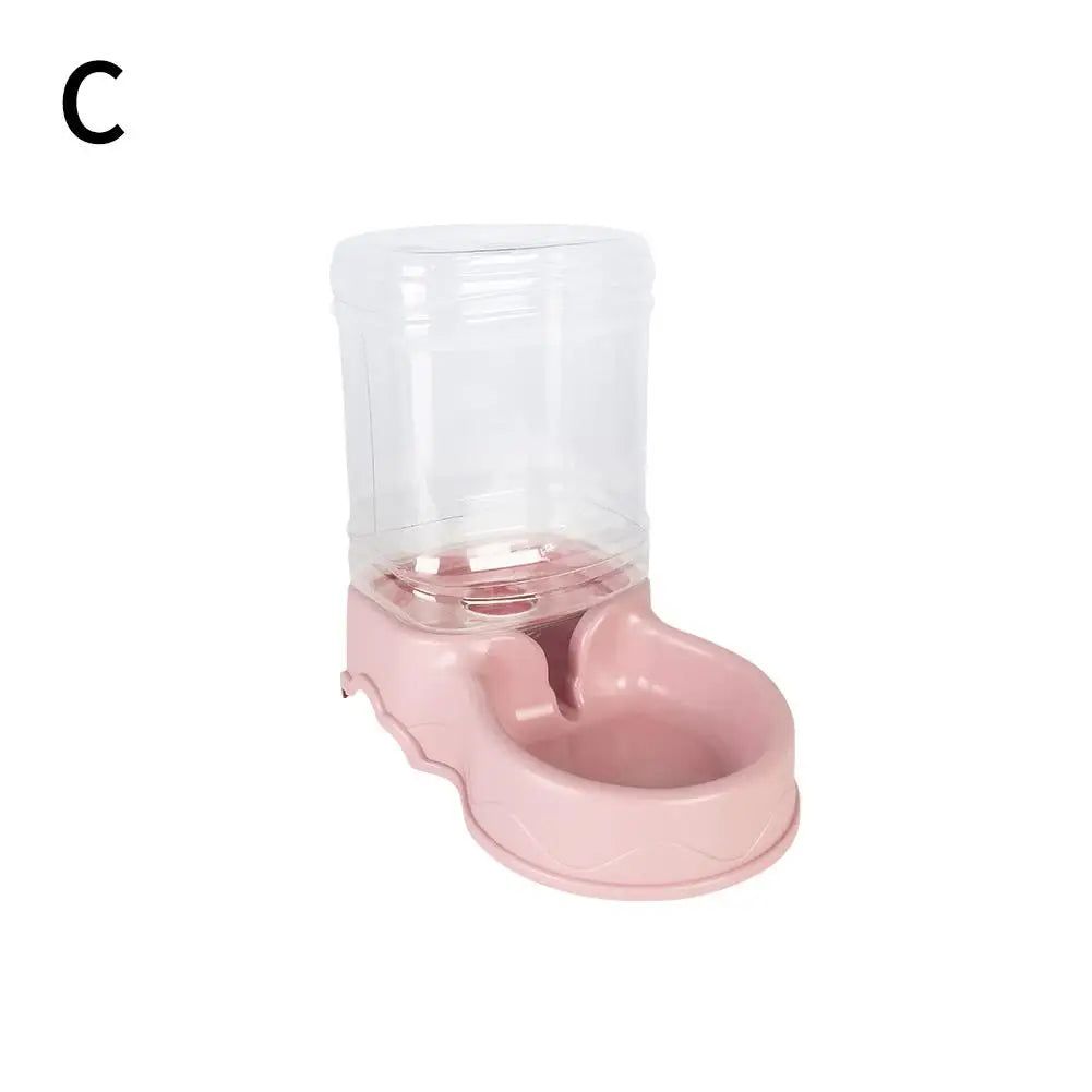 3.8L Automatic Pet Feeder Water Fountain Drink Bowl Large