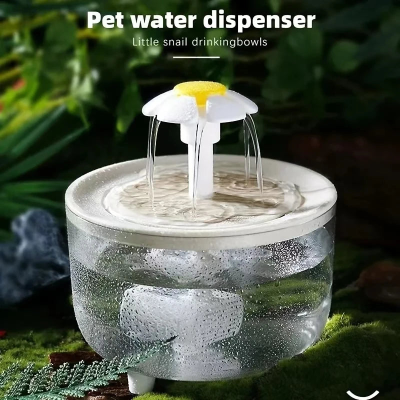 Pet Water Fountain Automatic Cat Drink Bowl Filter USB Electric