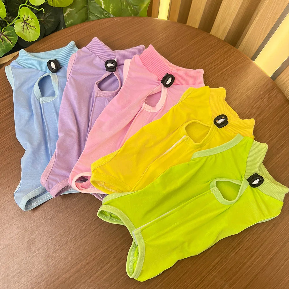 Cat Sterilization Vest for Small Medium Large Cats Anti-licking