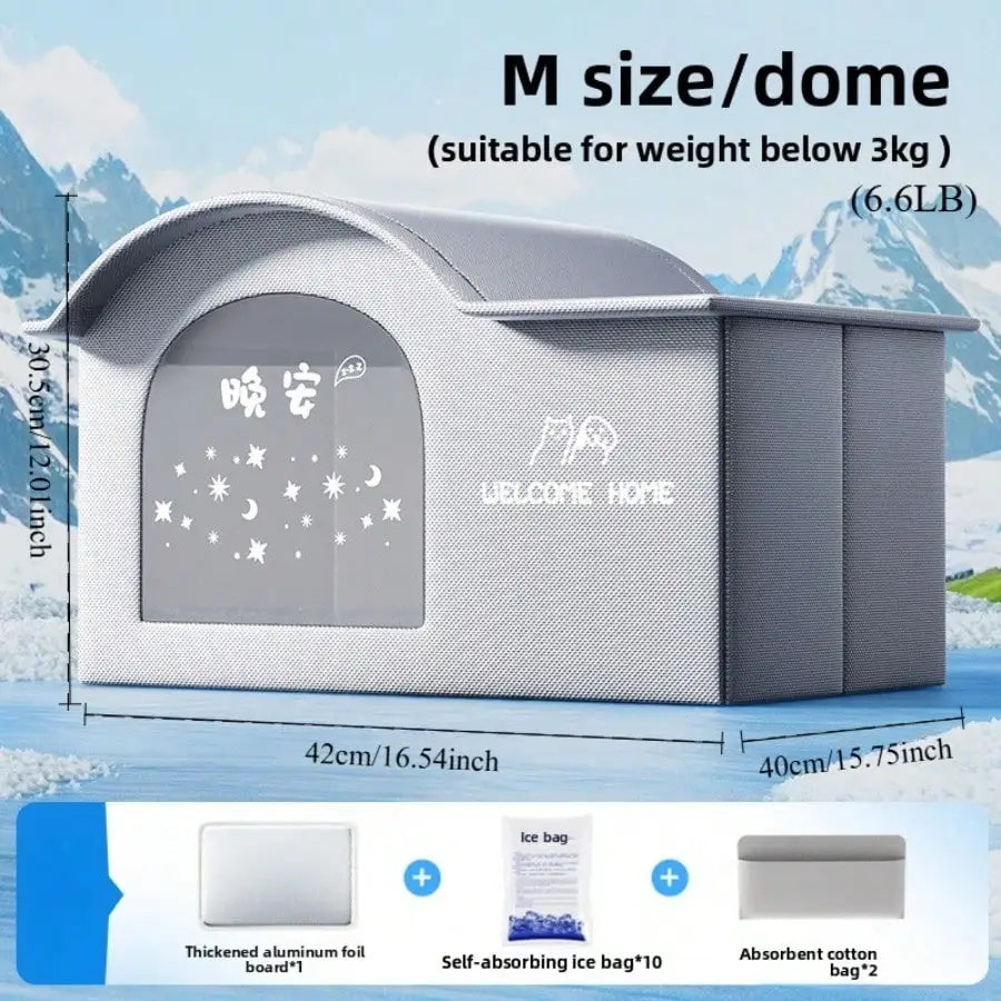 summer small Cat dog Ice House Air Conditioning BED Summer