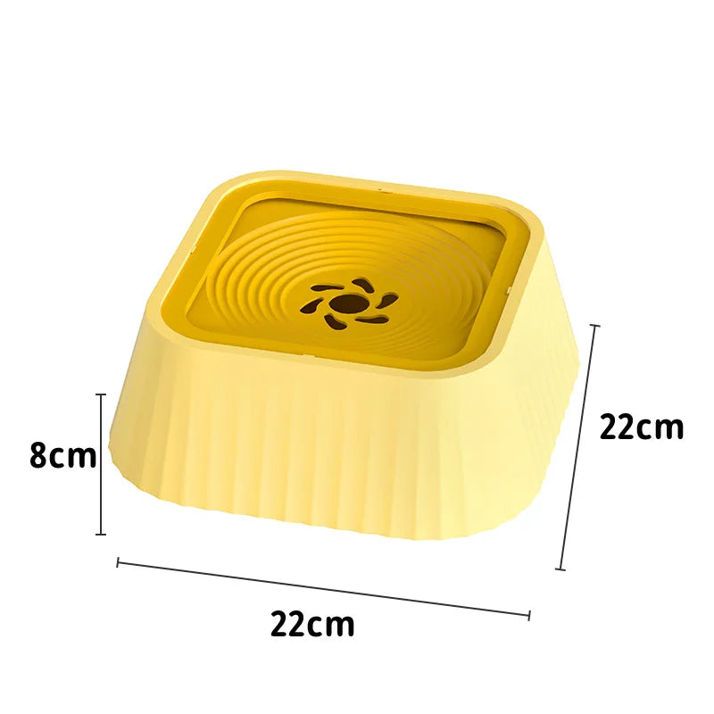 Pet Water Bowl Non-wet Mouth Cat Neck Guard Dog Buoyancy