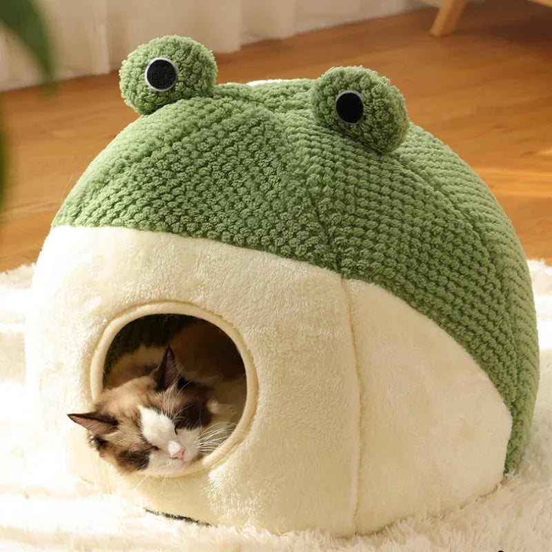 New Pet Nest Winter Protect Cold Warm Dog Den Cat Villa Small Frog