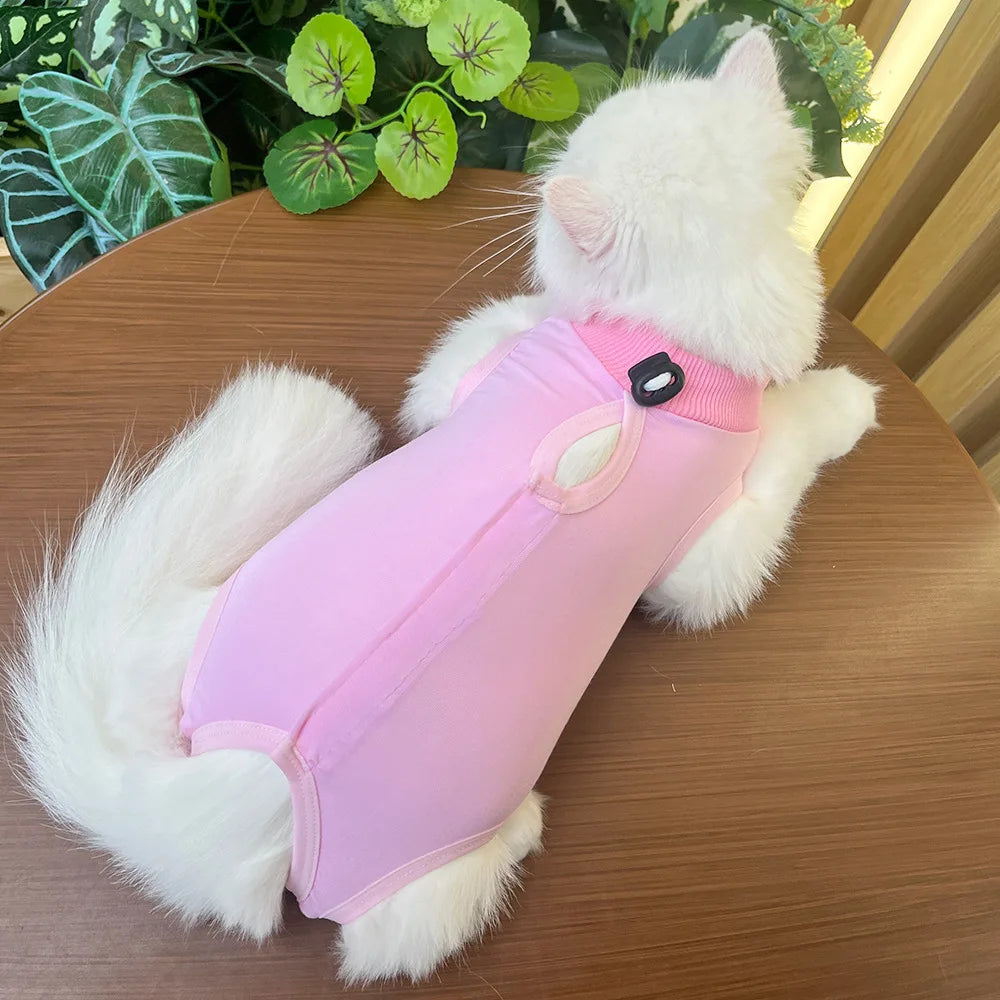 Cat Sterilization Vest for Small Medium Large Cats Anti-licking
