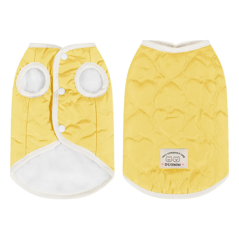 Macaron Color Cat Sweater, Warm Kitten Clothing Vest