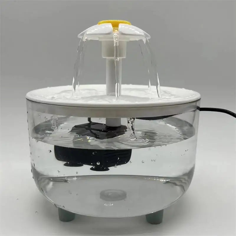 Pet Water Fountain Automatic Cat Drink Bowl Filter USB Electric