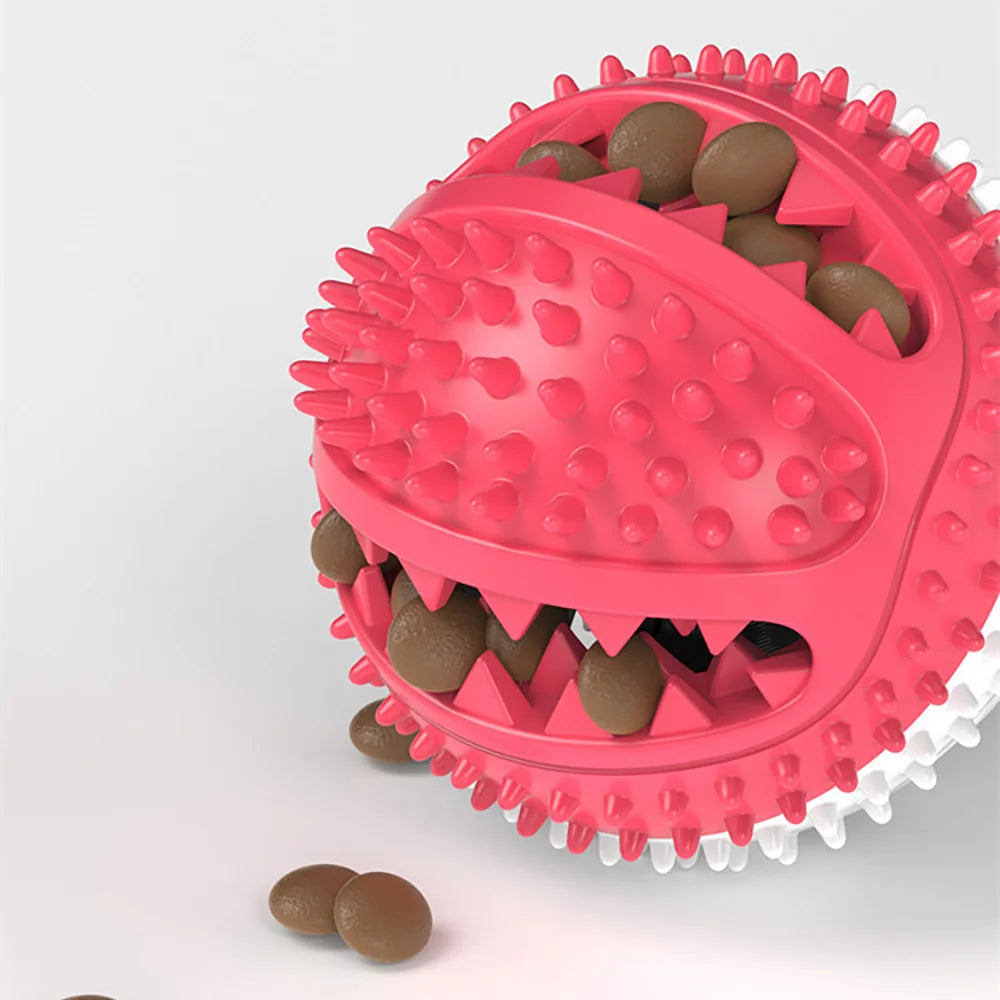 Dogs Food Toys Silicon Suction Cup Tug Interactive Dog Ball