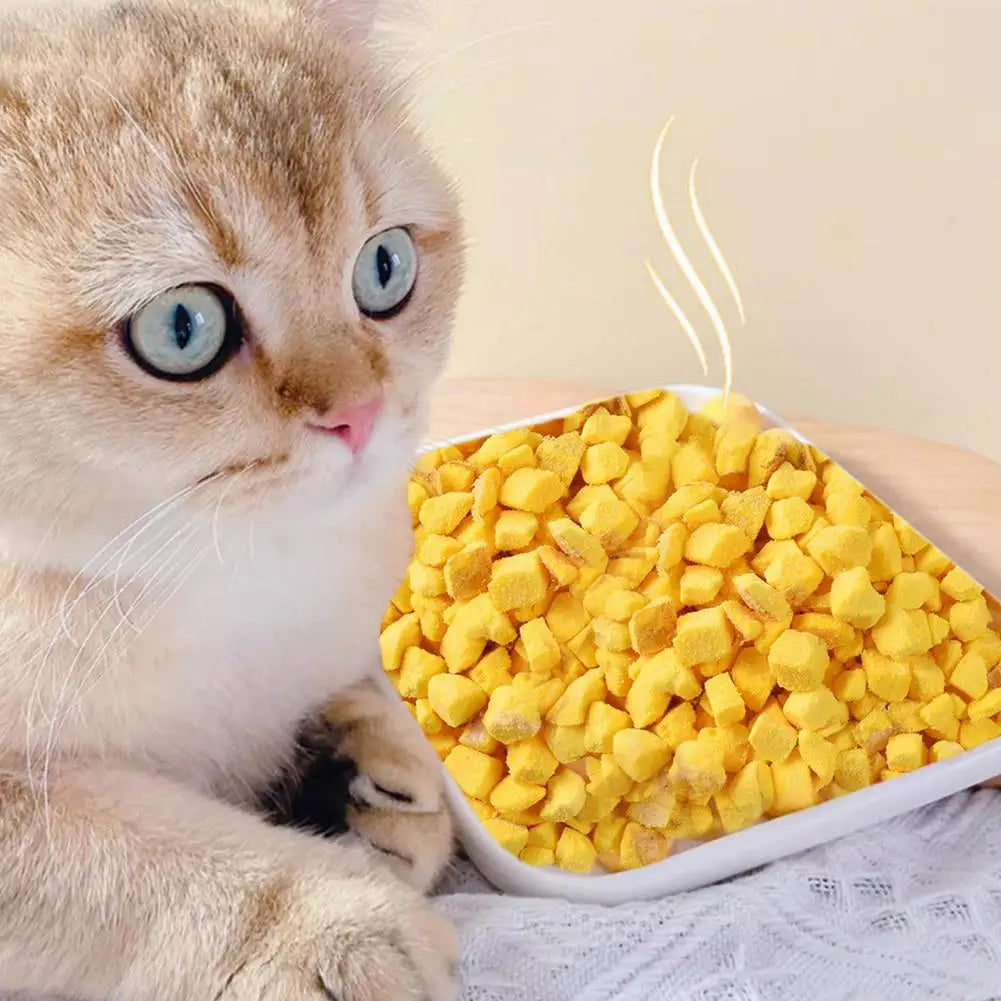 Freeze-dried Egg Yolks Cat Dog Snack 100g/200gsupplement
