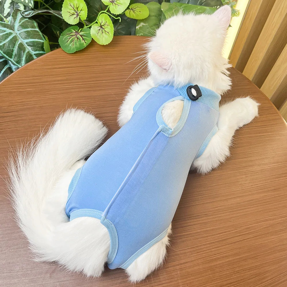 Cat Sterilization Vest for Small Medium Large Cats Anti-licking