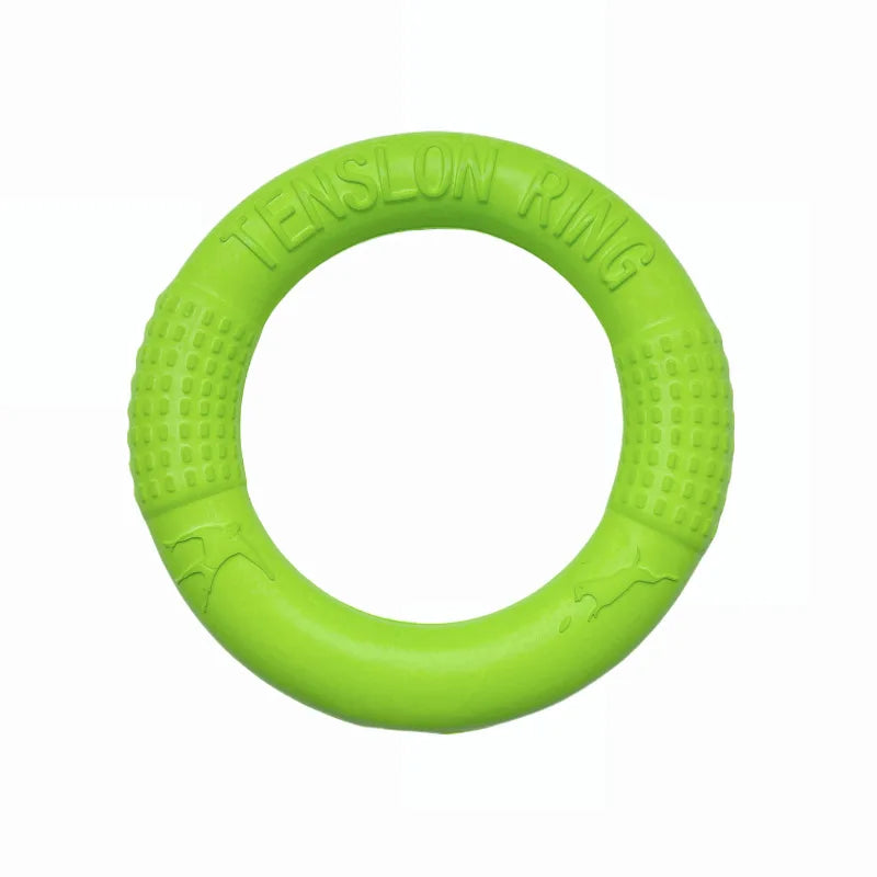 EVA Dog Flying Disc Toy Floating Chew Ring for Fetch