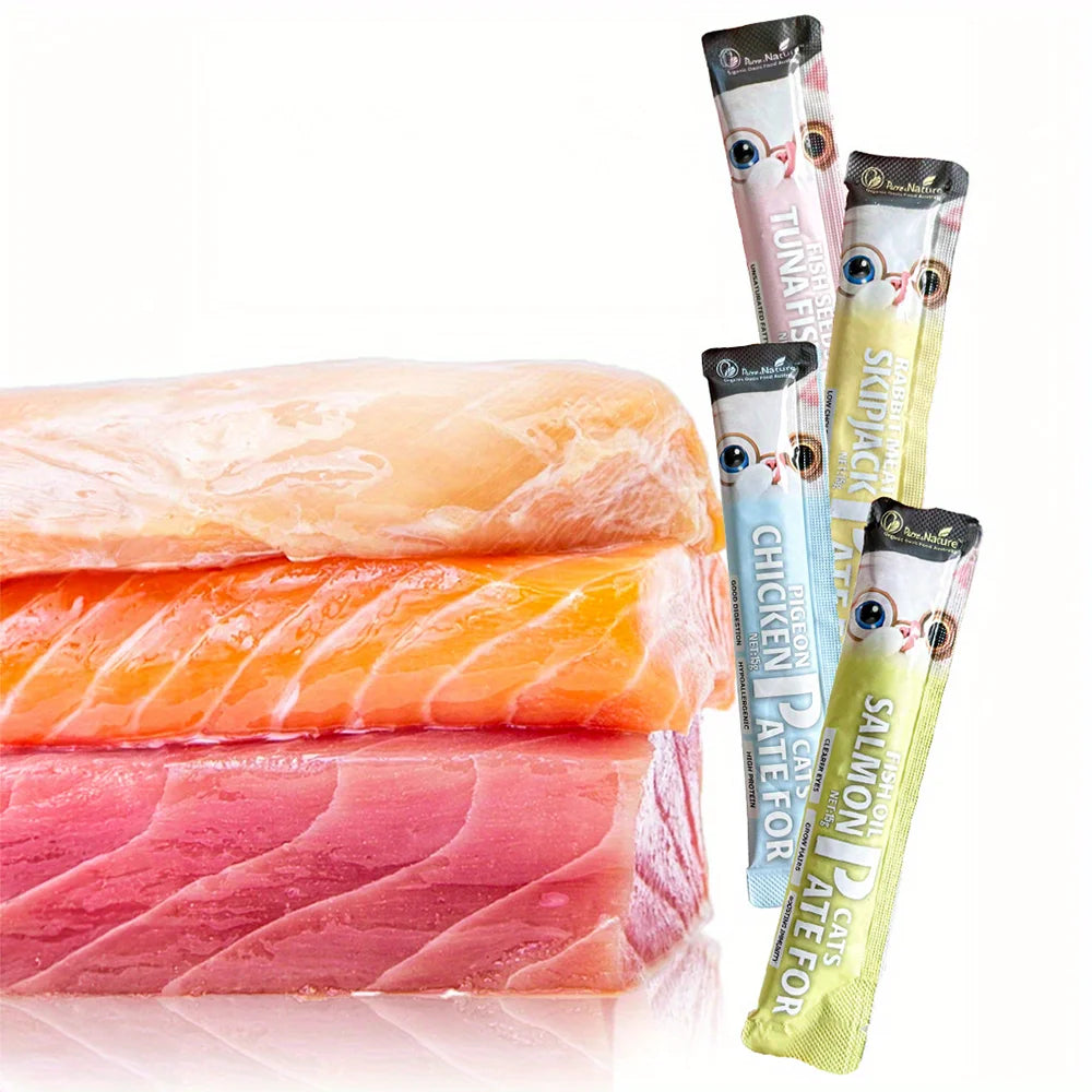 10.58oz(300g) Cat Stick, Chicken Flavor, Skipjack & Rabbit Flavor