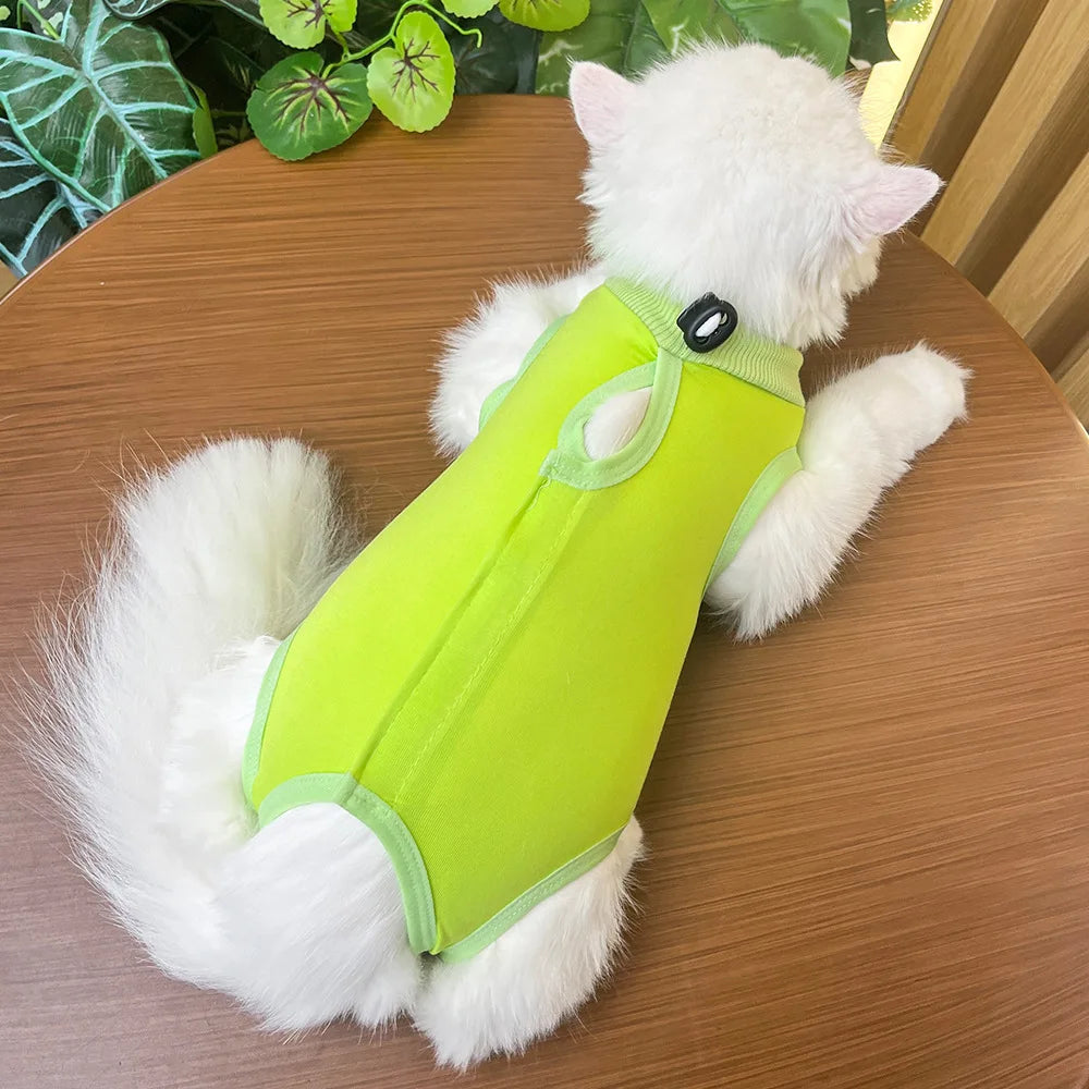 Cat Sterilization Vest for Small Medium Large Cats Anti-licking