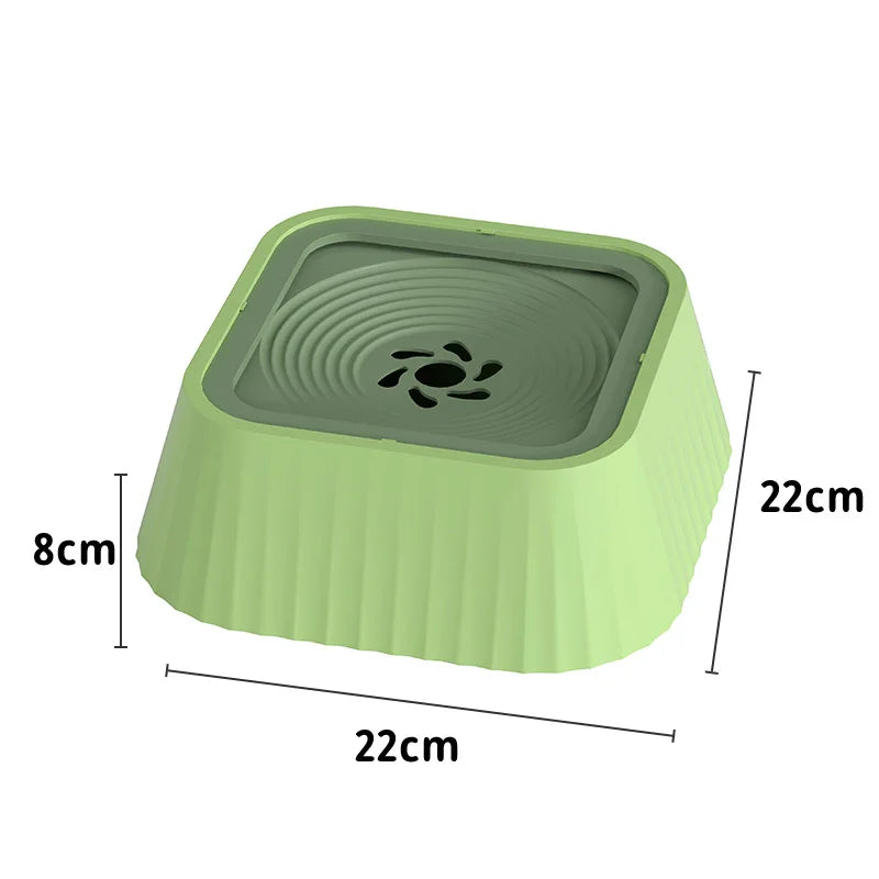 Pet Water Bowl Non-wet Mouth Cat Neck Guard Dog Buoyancy