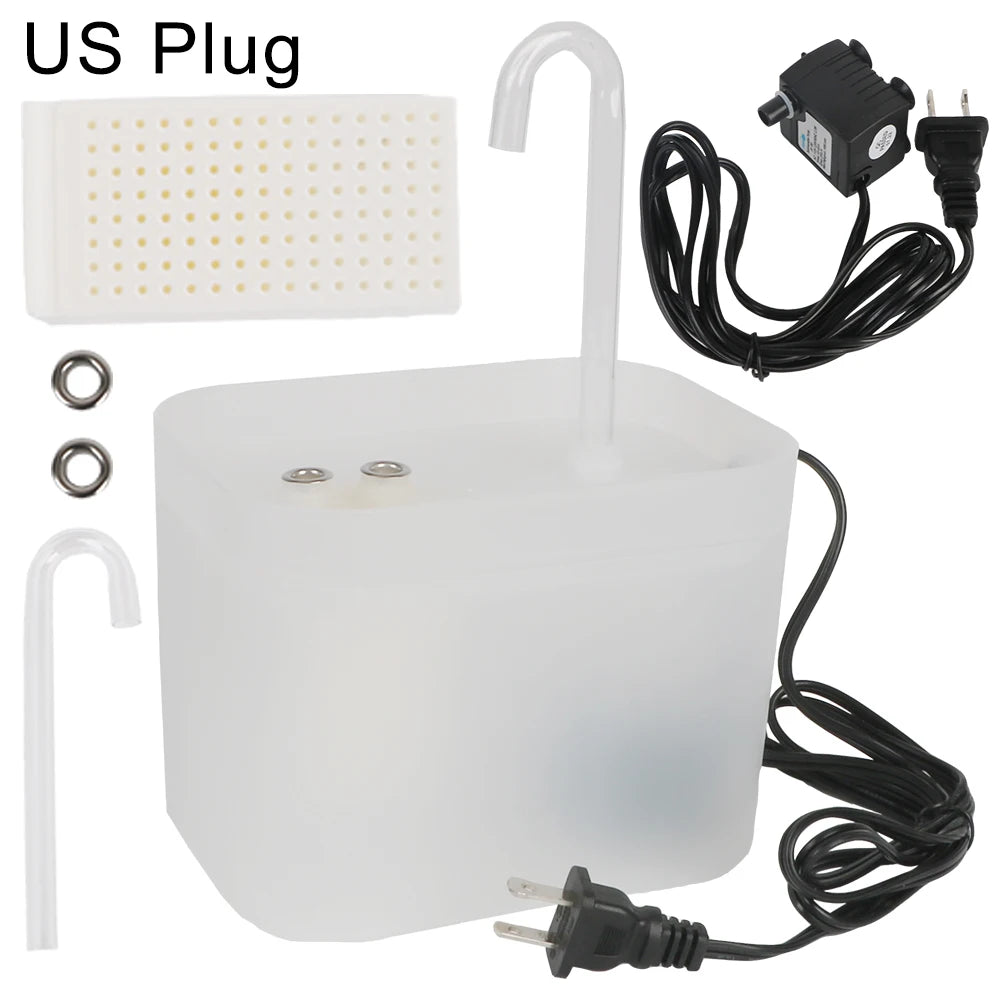Recirculate Filtring Auto Filter Dispenser for Cats Pet Water