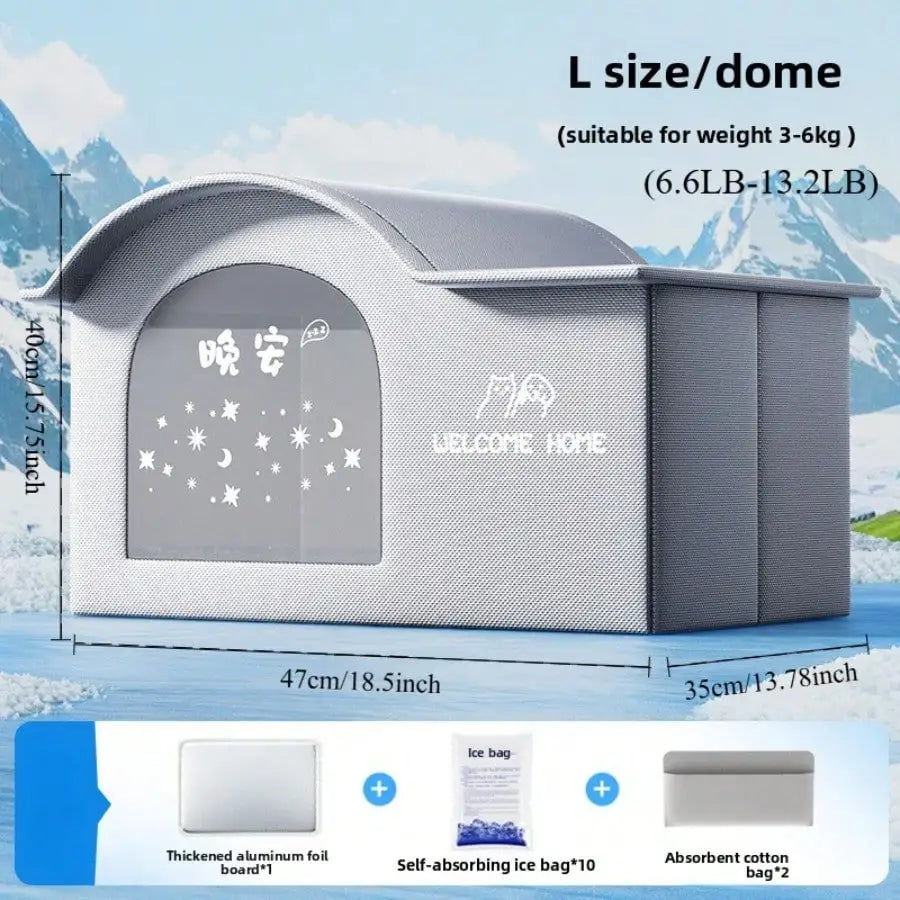 summer small Cat dog Ice House Air Conditioning BED Summer