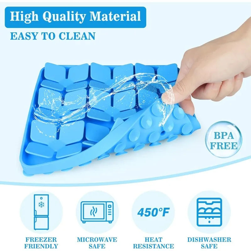 Pet Slow Feeders Silicone Sniff-Pad Pet Lick Treat Training Pad