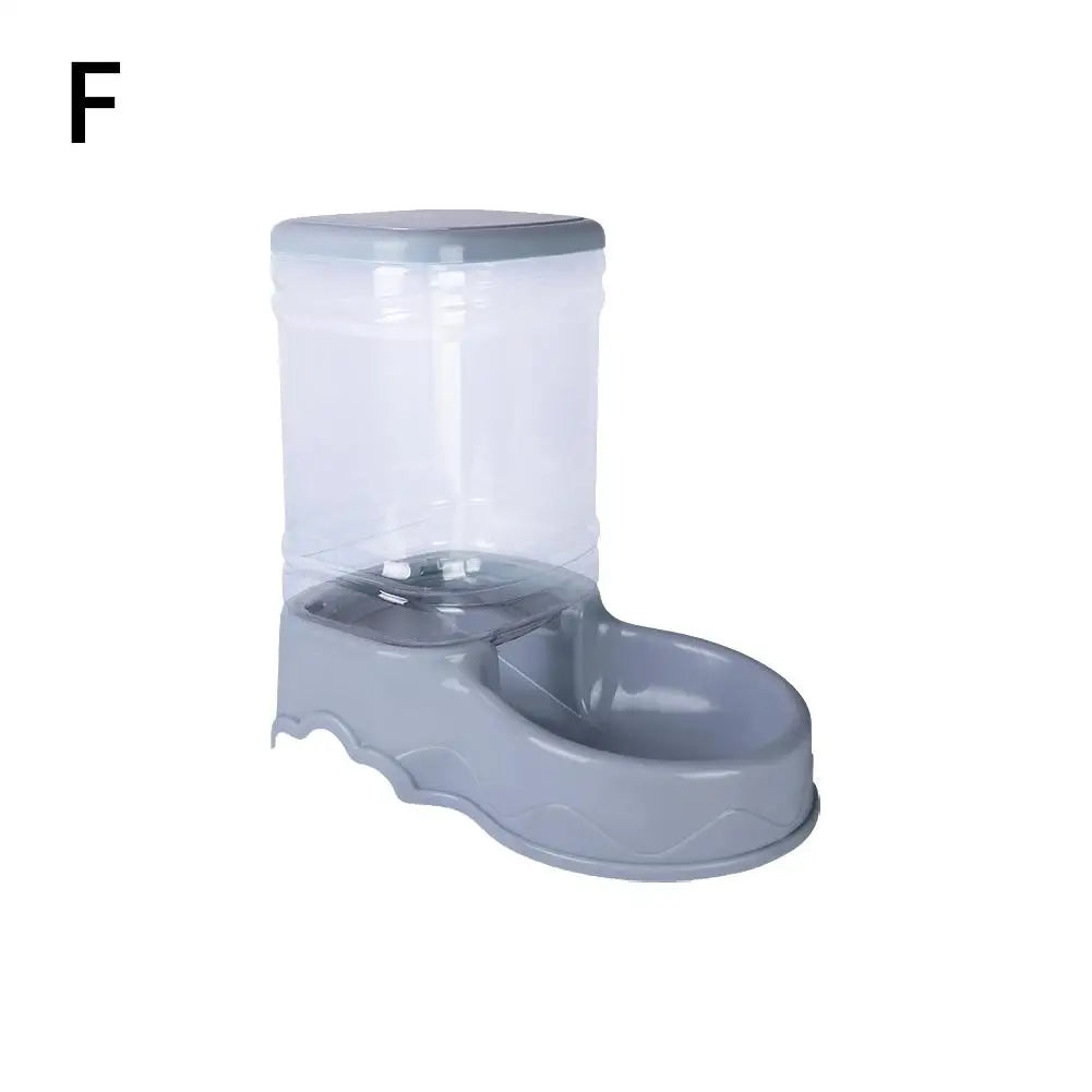 3.8L Automatic Pet Feeder Water Fountain Drink Bowl Large