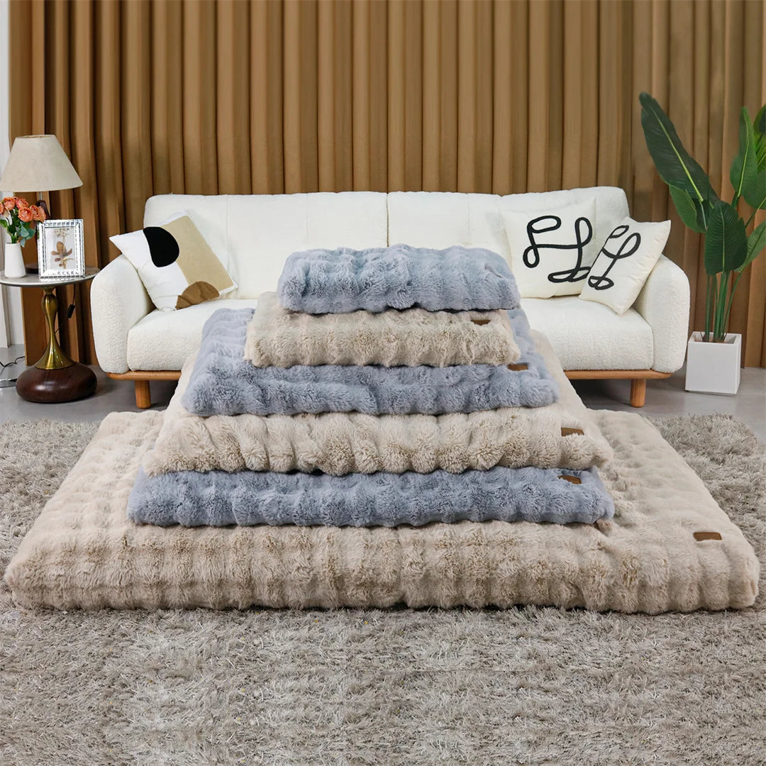 BINGOPAW Ultra-soft Dog Bed Pet Cozy Sleep Bed Cat Calming Bed