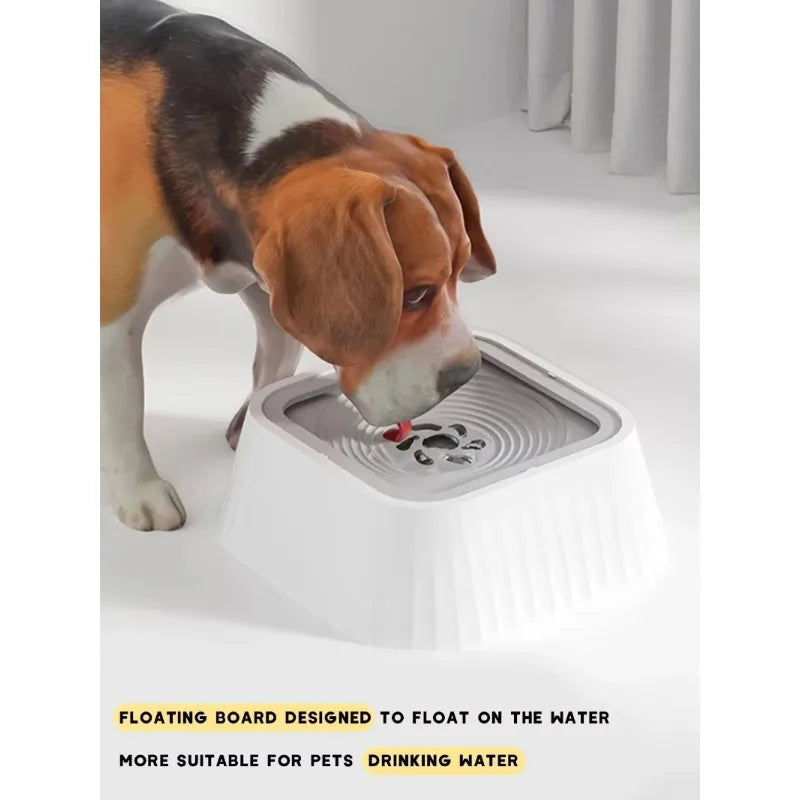 Pet Water Bowl Non-wet Mouth Cat Neck Guard Dog Buoyancy