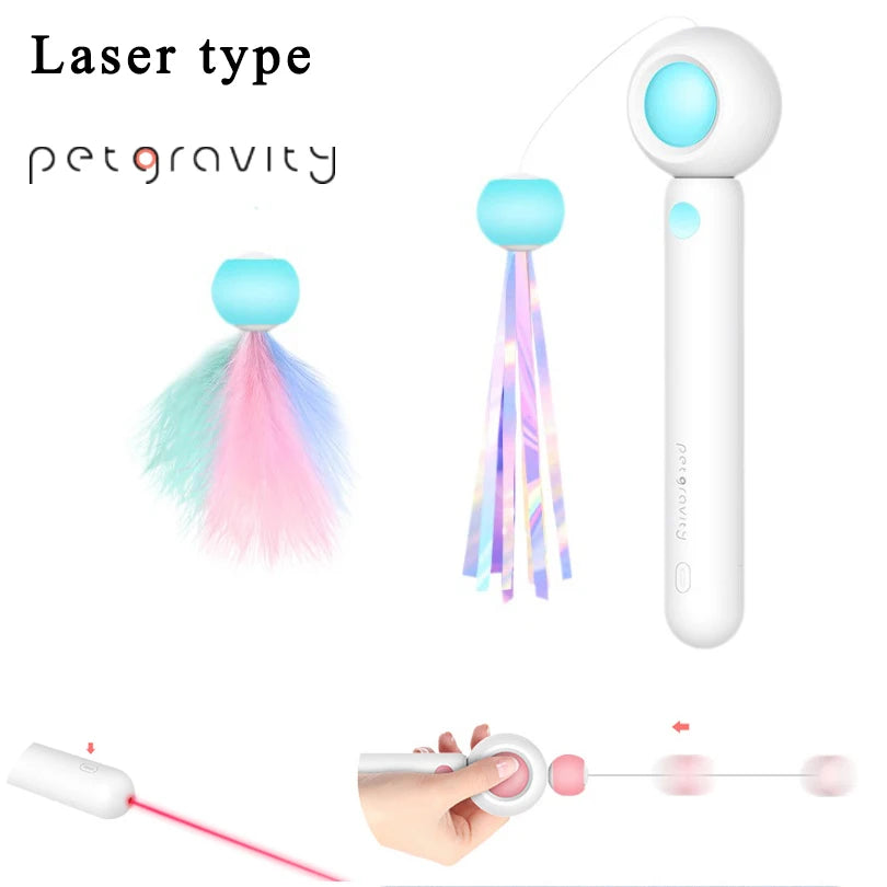 Interactive Cat Toy Intelligent Motion Activated Wack