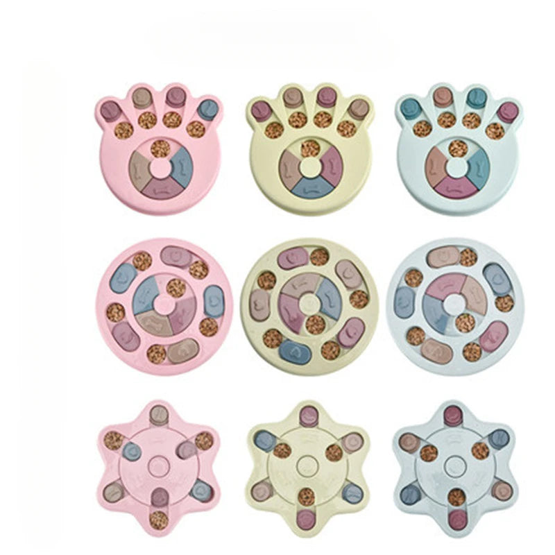 Pet toys, cats and dogs, relieving boredom, feeding plates