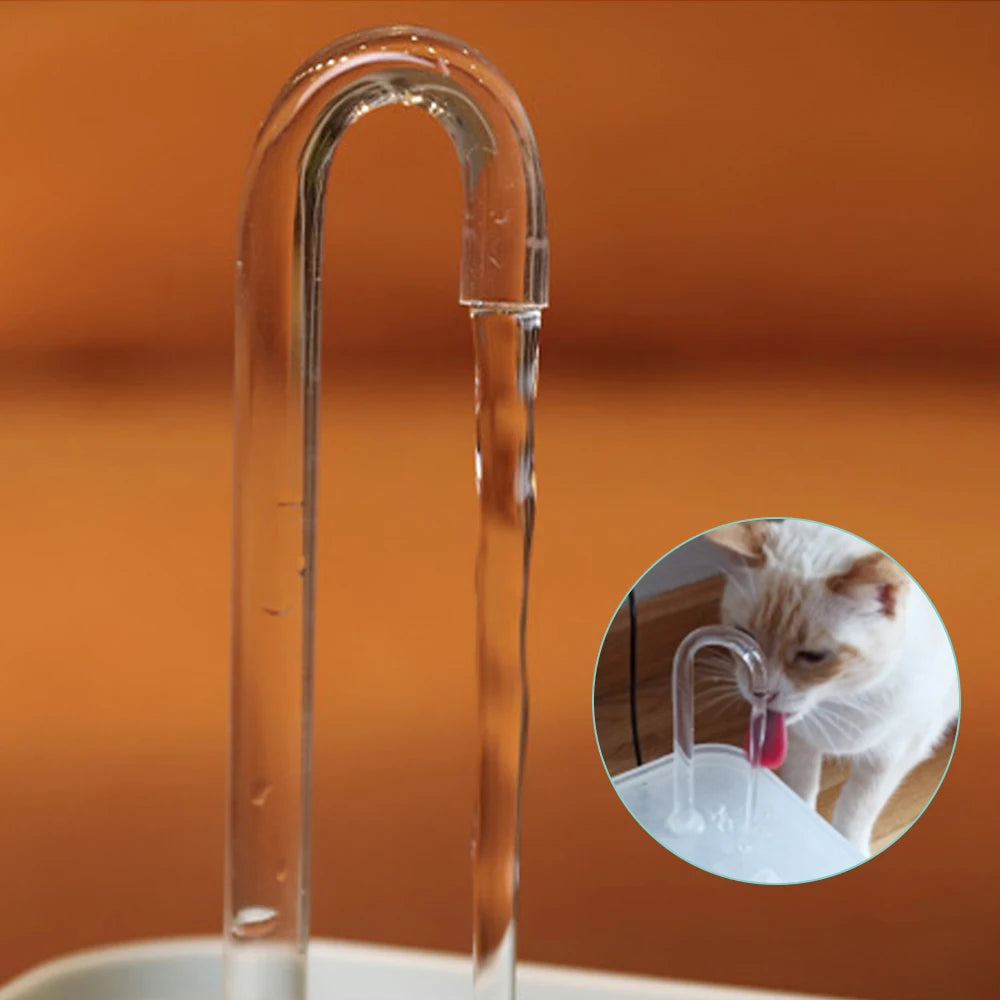 Recirculate Filtring Auto Filter Dispenser for Cats Pet Water