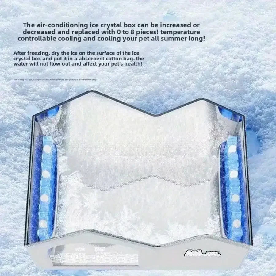 summer small Cat dog Ice House Air Conditioning BED Summer