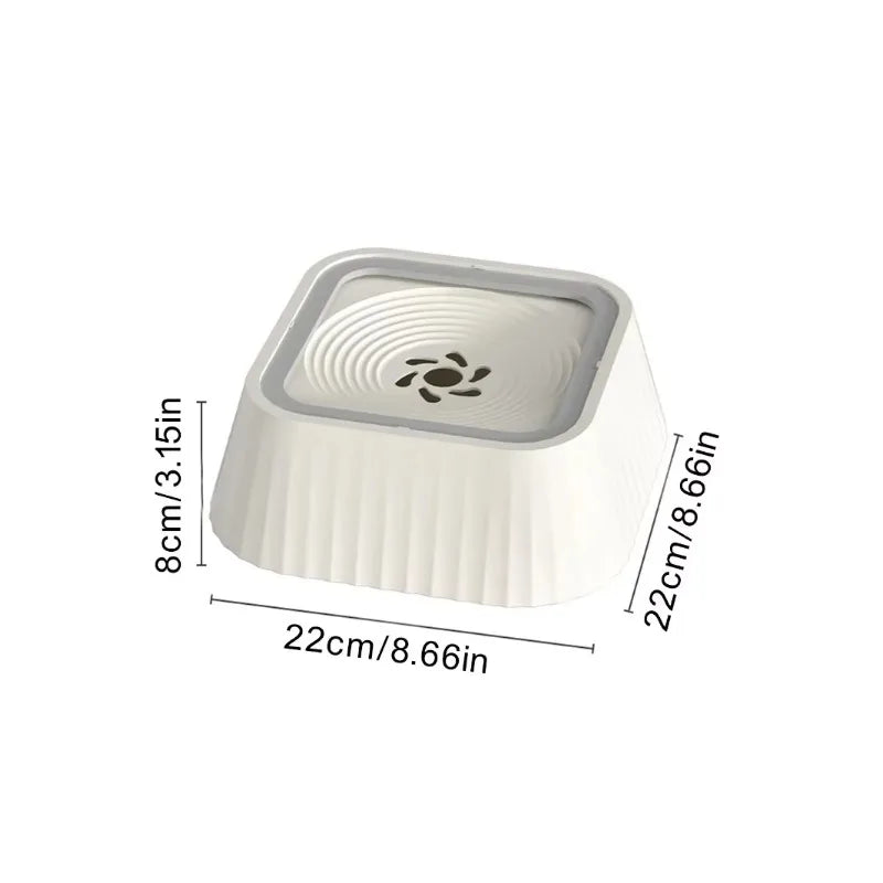 Pet Water Bowl Non-wet Mouth Cat Neck Guard Dog Buoyancy