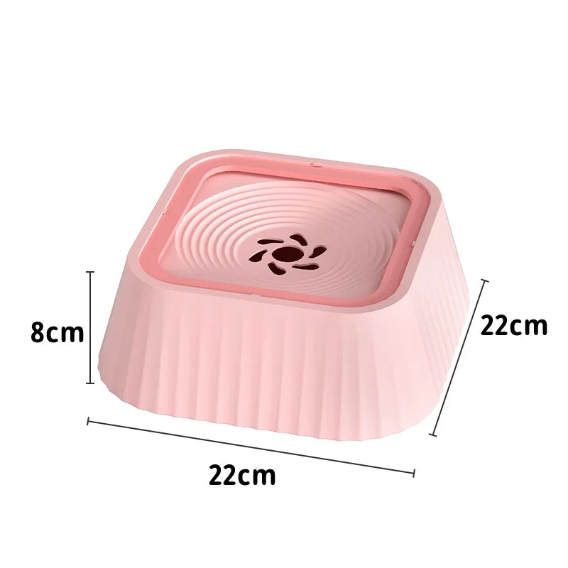 Pet Water Bowl Non-wet Mouth Cat Neck Guard Dog Buoyancy