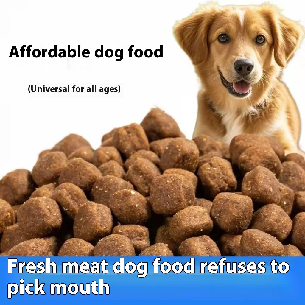 Complete dog food, universal type, for adult and puppy