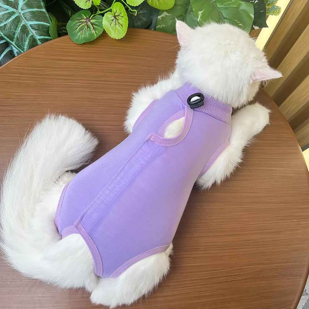 Cat Sterilization Vest for Small Medium Large Cats Anti-licking