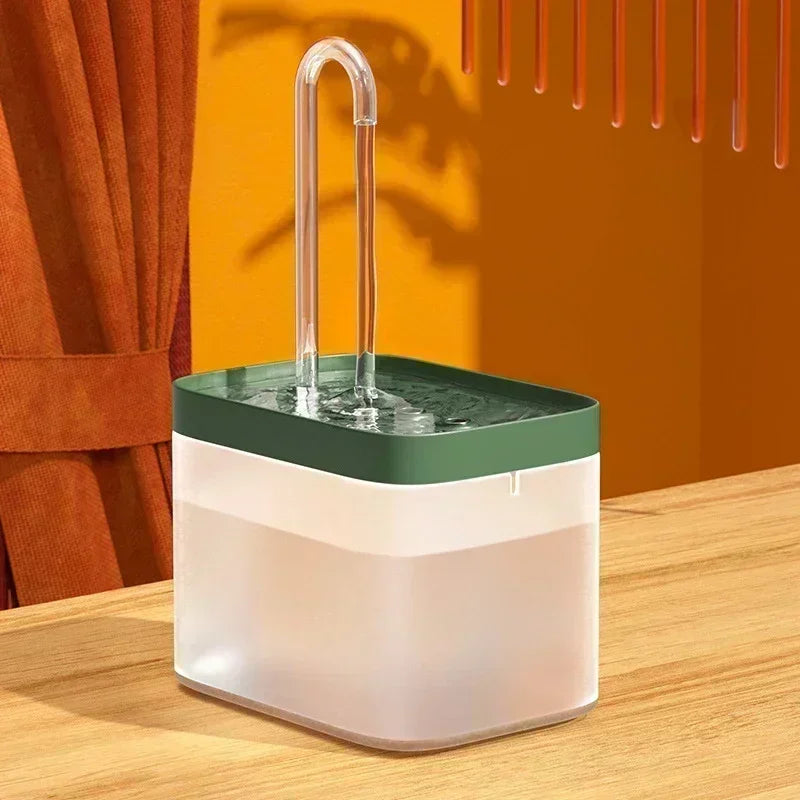 15L Ultra Quiet USB Pet Fountain with Built in Filter for Cats