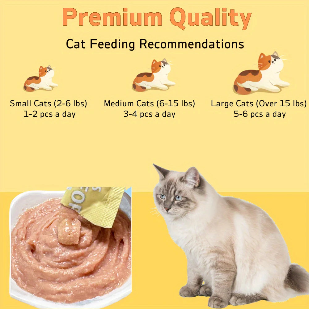 10.58oz(300g) Cat Stick, Chicken Flavor, Skipjack & Rabbit Flavor
