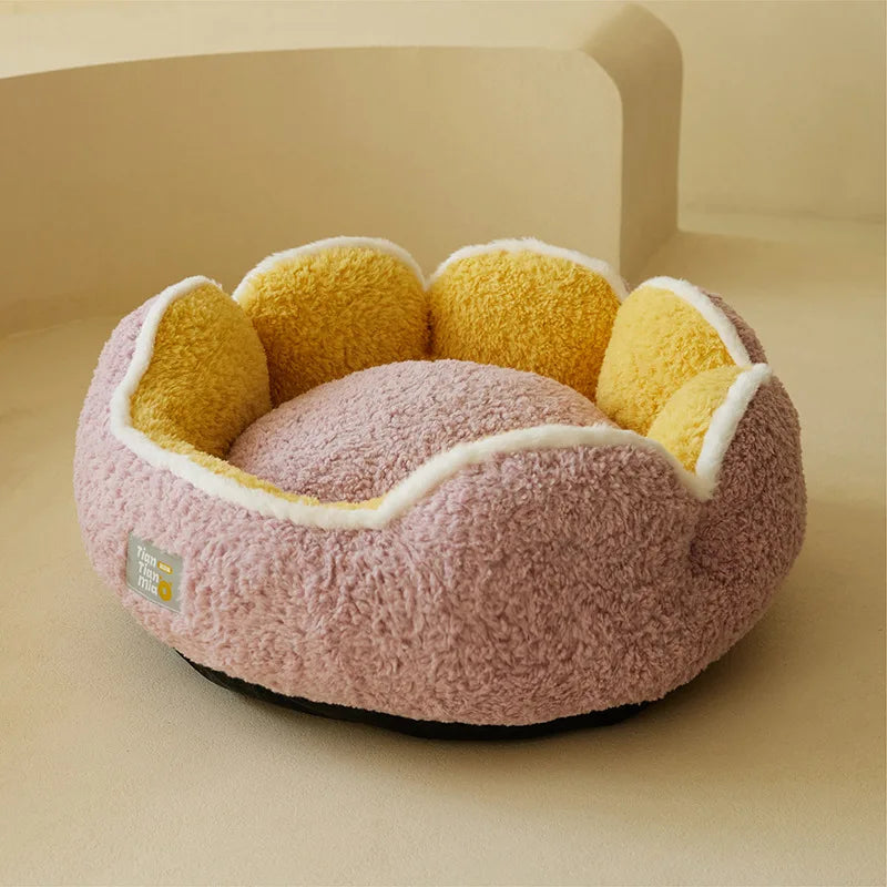 Super Cat Bed Warm Sleeping Cat Nest Soft Long Plush Best Pet