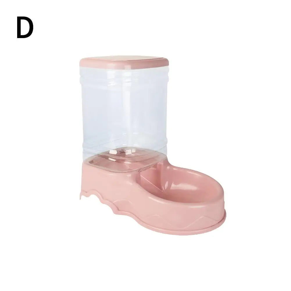 3.8L Automatic Pet Feeder Water Fountain Drink Bowl Large