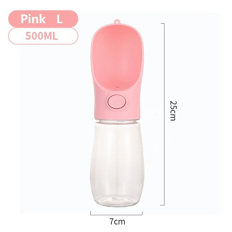 350/500ML Water Bottle for Dogs Portable Drinking Water