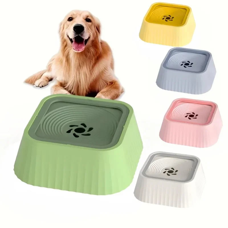 Pet Water Bowl Non-wet Mouth Cat Neck Guard Dog Buoyancy
