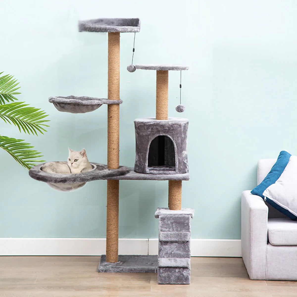 1pc-Cat spoon nest, cat climbing frame accessories, cat hammock