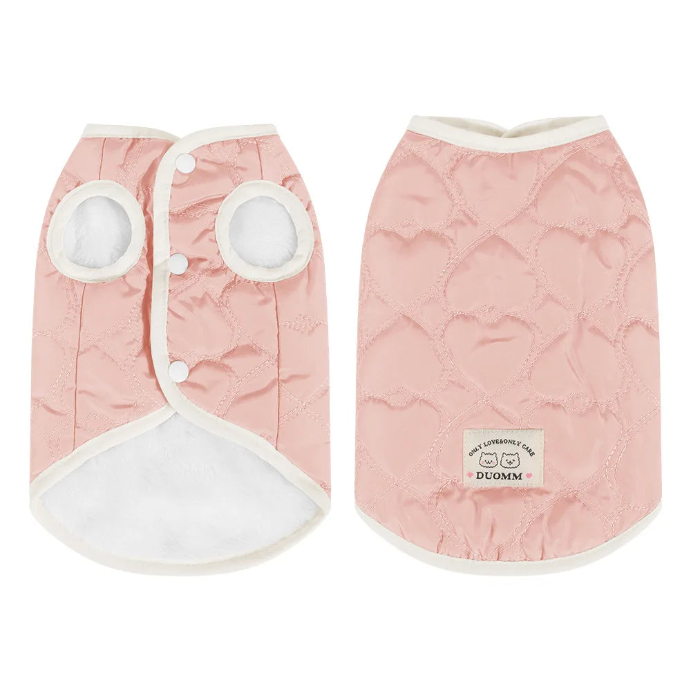 Macaron Color Cat Sweater, Warm Kitten Clothing Vest