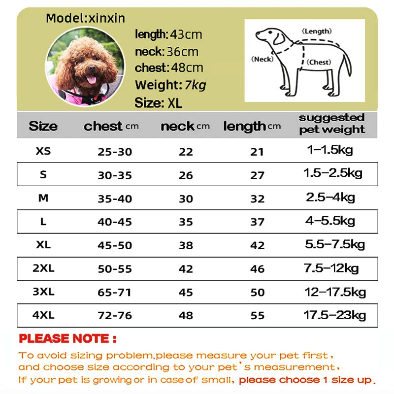 Pet Dog Raincoat Transparent Hooded Jumpsuit Dogs