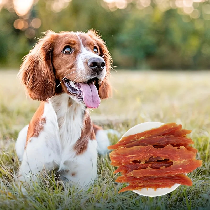 2-Pack(2 x 200g/7.05oz)Chicken Jerky Treats For Small