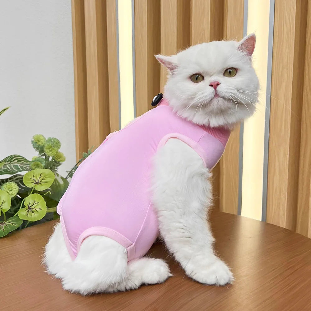 Cat Sterilization Vest for Small Medium Large Cats Anti-licking