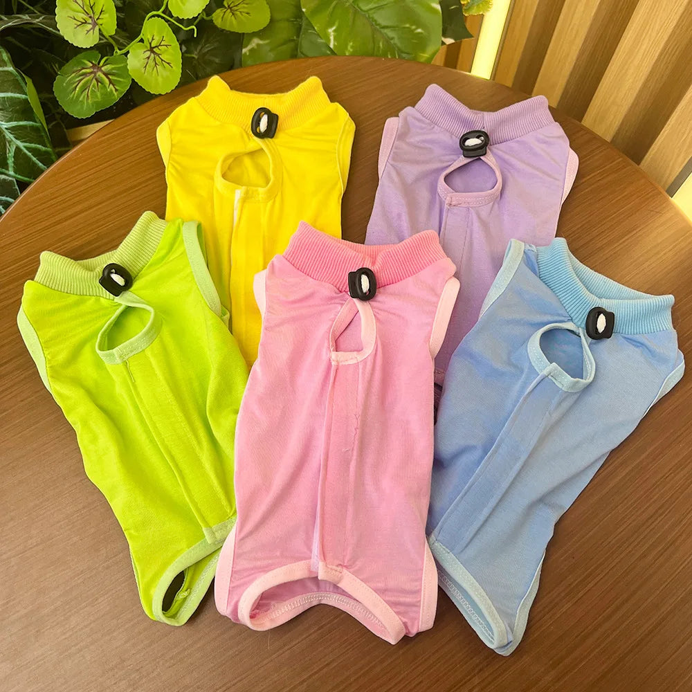 Cat Sterilization Vest for Small Medium Large Cats Anti-licking