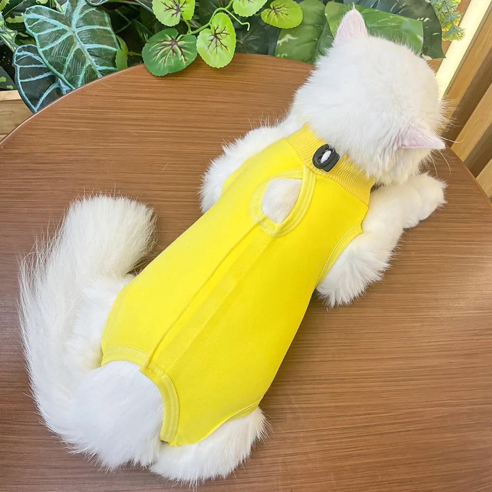 Cat Sterilization Vest for Small Medium Large Cats Anti-licking